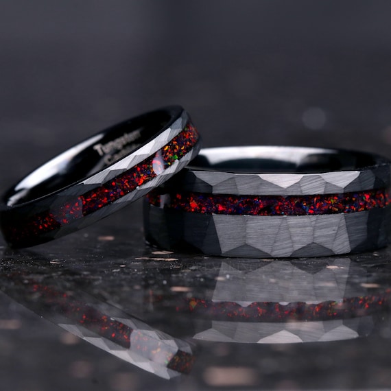 Tungsten his and sale hers wedding bands