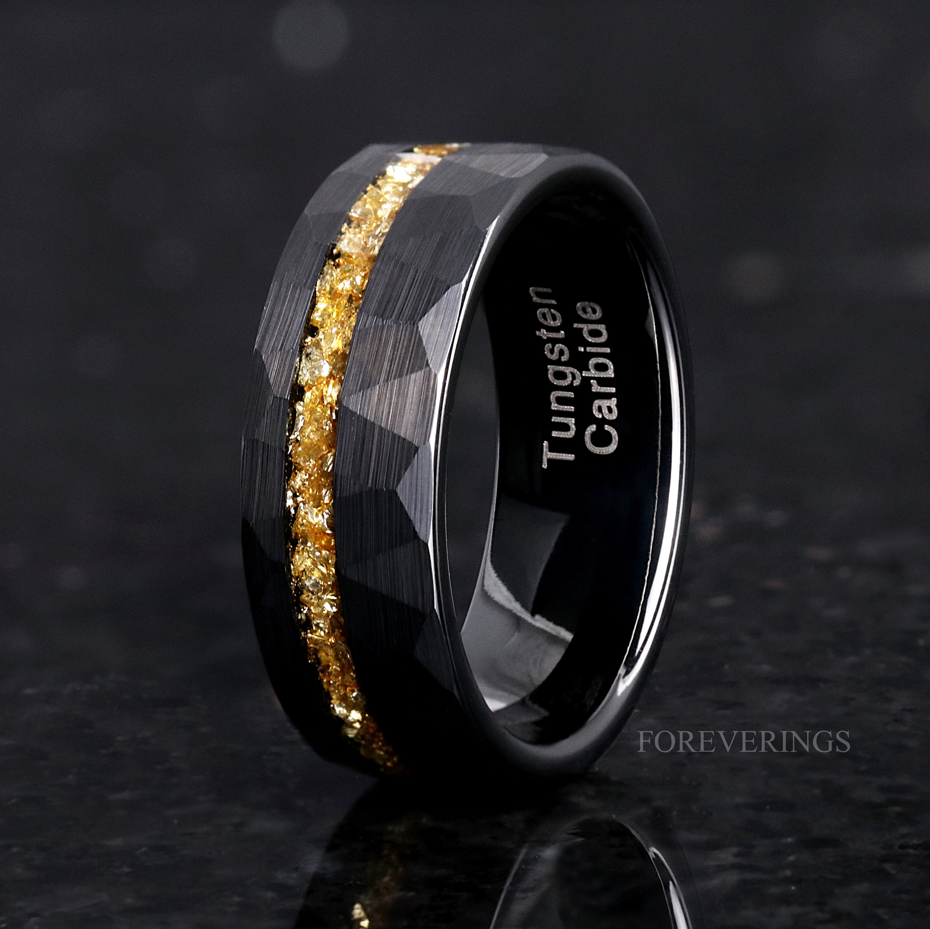 RICHRIAN 100-Pack Crystal Hematite Rings - Black Band Rings Bulk, Sizes 6-13, Wholesale - View #8