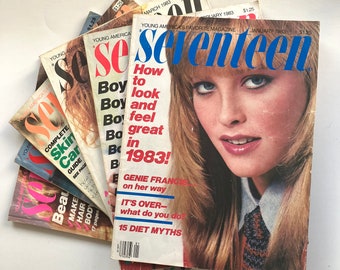 Seventeen magazine 1983 issues