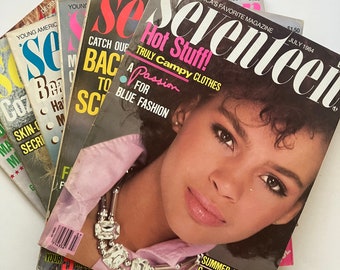 Seventeen magazine 1984 issues
