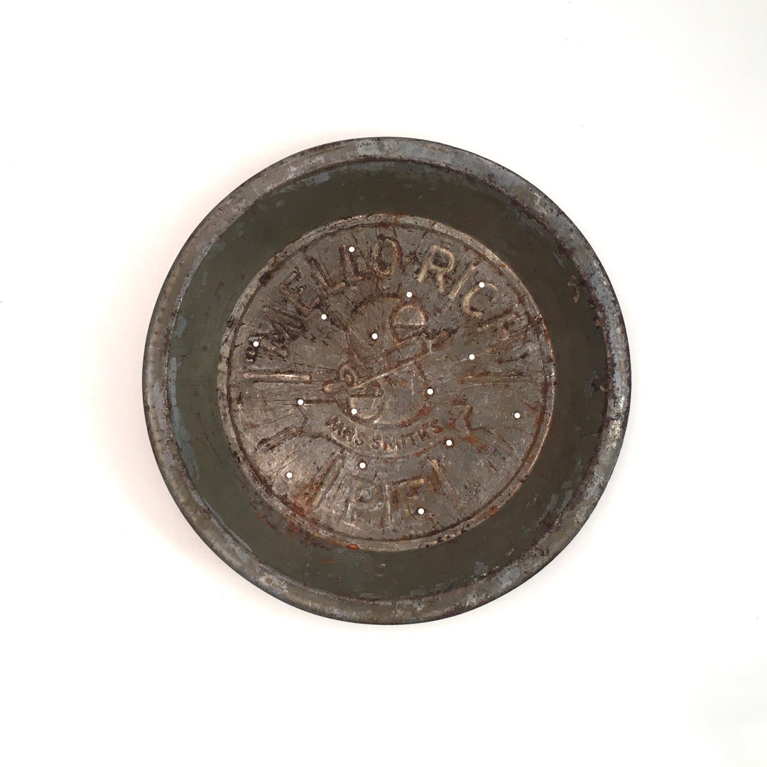 MRS Smith's mello Rich Pie Tin. Vintage. Etsy
