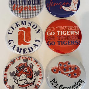 Clemson University Gameday-knoppen/spelden