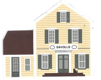 S Dartmouth MA Davoli's General Store wood Cat's Meow mint