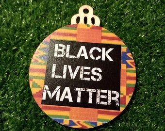 Black Lives Matter Ornament, Blm