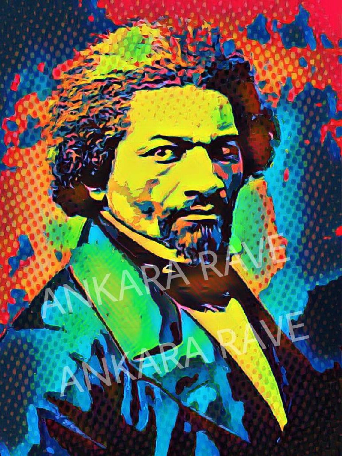 Frederick Douglass Digital Art, Instant Download, Civil Rights Activist ...