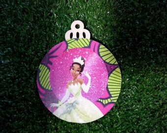 Princess Tiana Ornament, Black Princess, Afrocentric Christmas, Kwanzaa, Ornaments