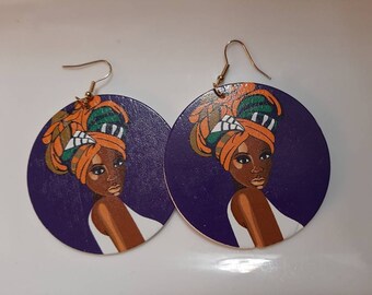 Body positive Vitiligo handmade boob earrings