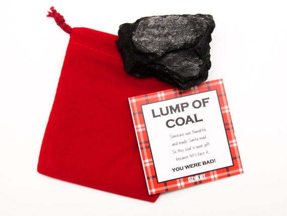 On the Naughty List lump of coal charcoal soap funny Stocking Stuffer - Man  Stocking Stuffers for Men under 5 dollars - Best Funny Adult gifts