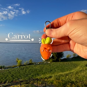 Carrot Keychain