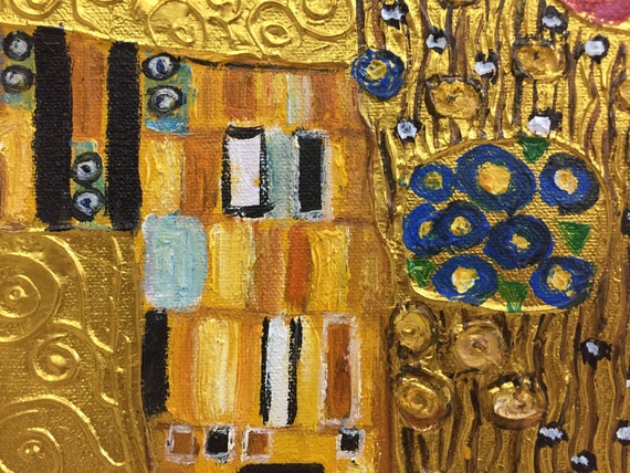 Gustav Klimt 愛の絵画 大きい金色フレーム Amazon.co.jp: Gustav Klimtグスタフクリムト絵画インテリア美