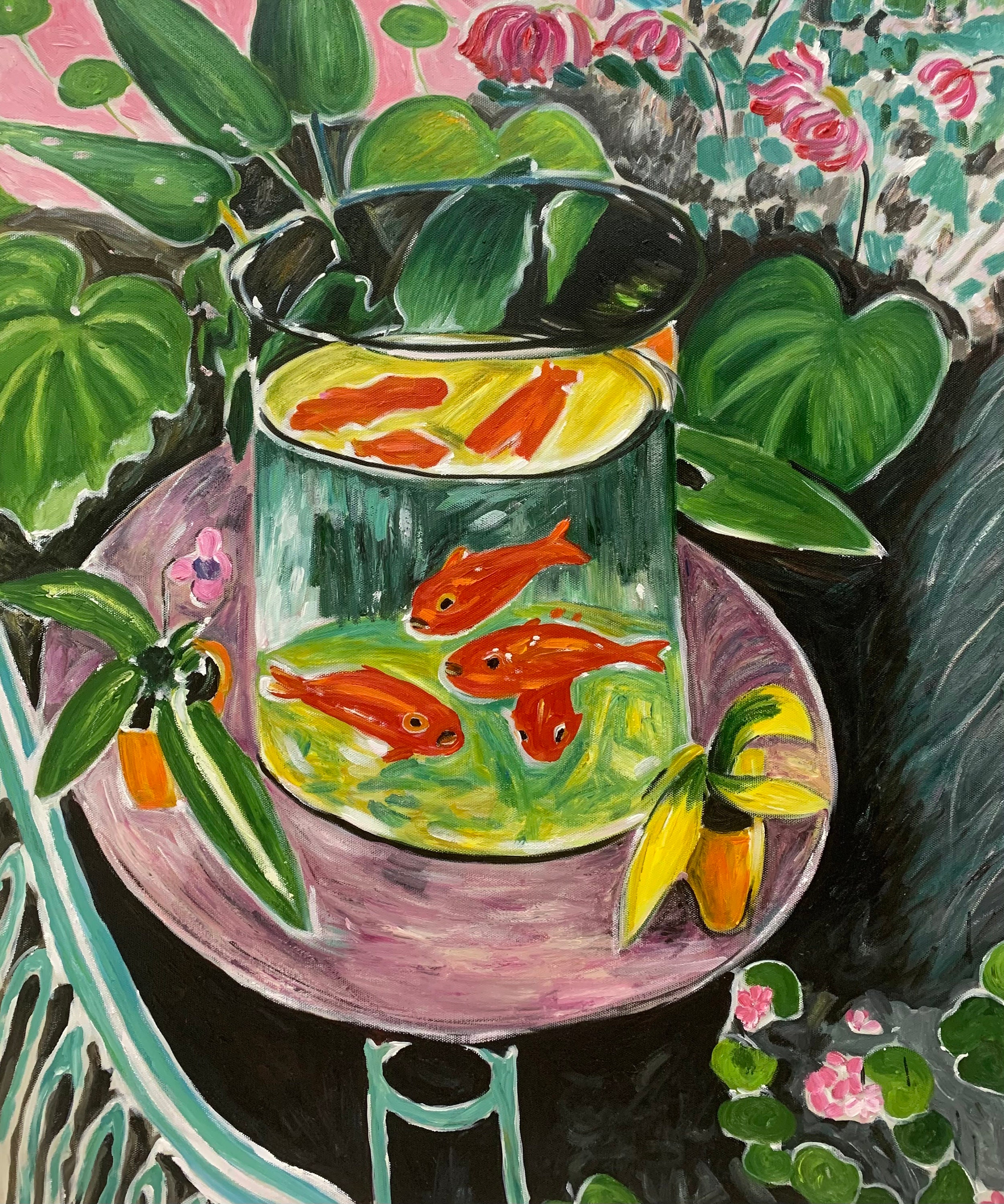Affiche Toile Henri Matisse 50 X 75 Cm – Imperméable, Résistante Aux UV, Sans Cadre – Décoration Murale Moderne