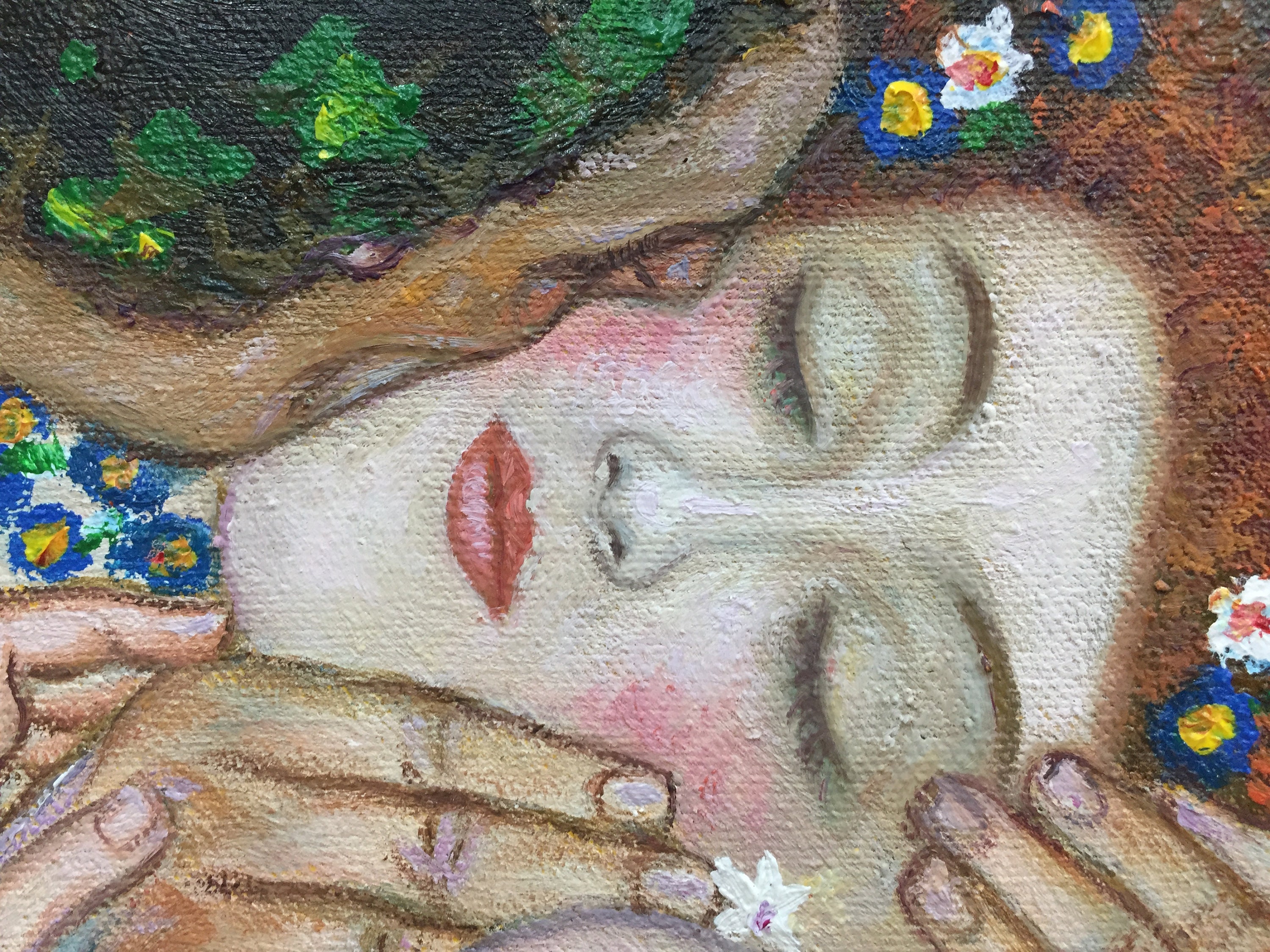 グスタフ・クリムト「接吻」 – 精巧な手描きのキャンバス油彩、複製画