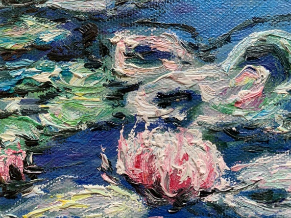 Claude Monet's 'water Lilies' (1906) - Exquisite Hand
