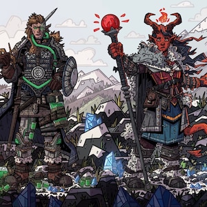 Dungeons and Dragons - Custom Role Playing Game Illustration Artwork