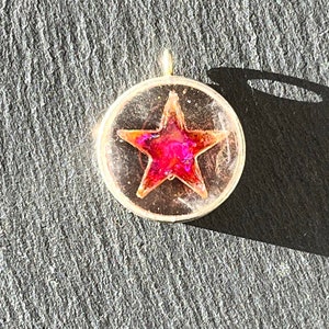 Glass Star Pendant