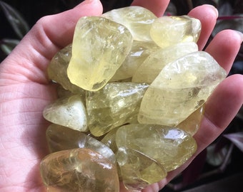 Citrine tumbles