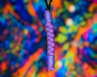 Bead Keychain - Purple
