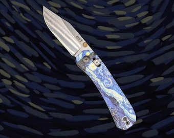 Starry Knife Scales for Knafs Lander and CIVIVI Baby Banter