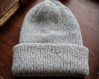 Silver Mist Knit Hat