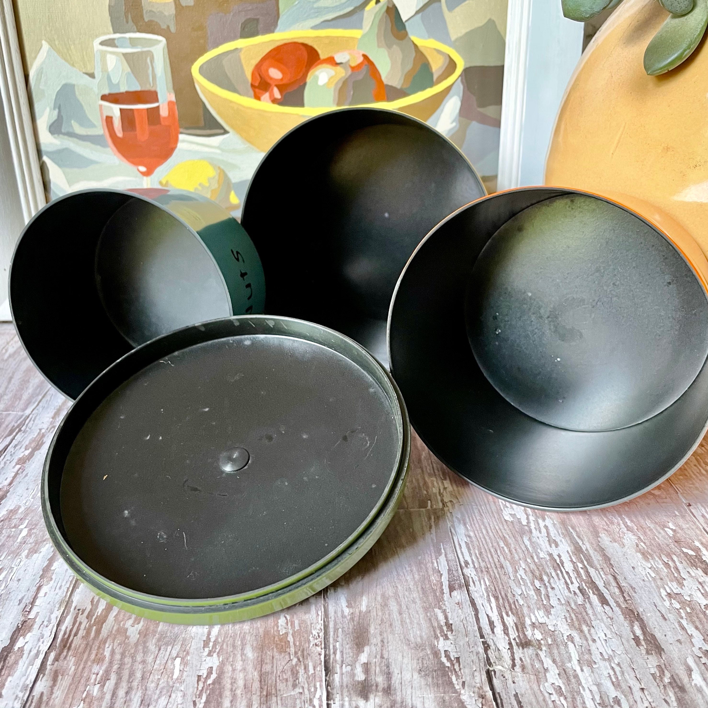 Cuencos vintage apilables Set de botes de cocina de mediados | Etsy