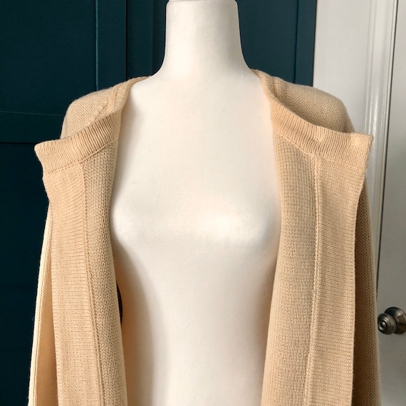 Melloday womens sweater cream large ribbed knit cardigan l walmart
