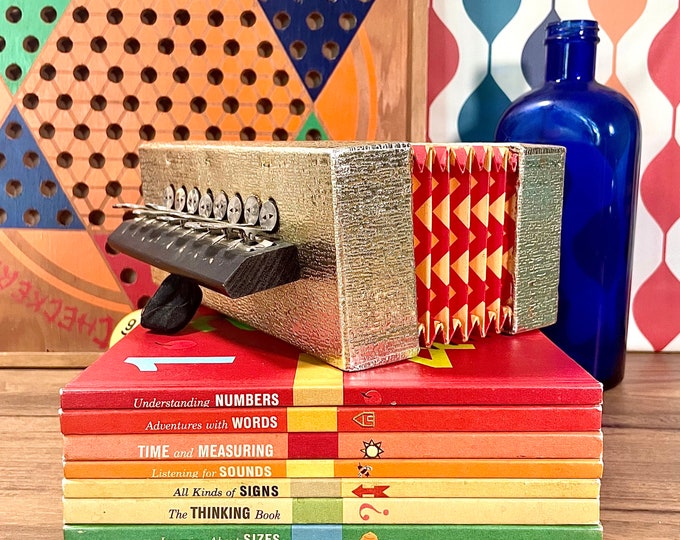 Vintage 1940s Proll O Tone Toy Accordion Etsy