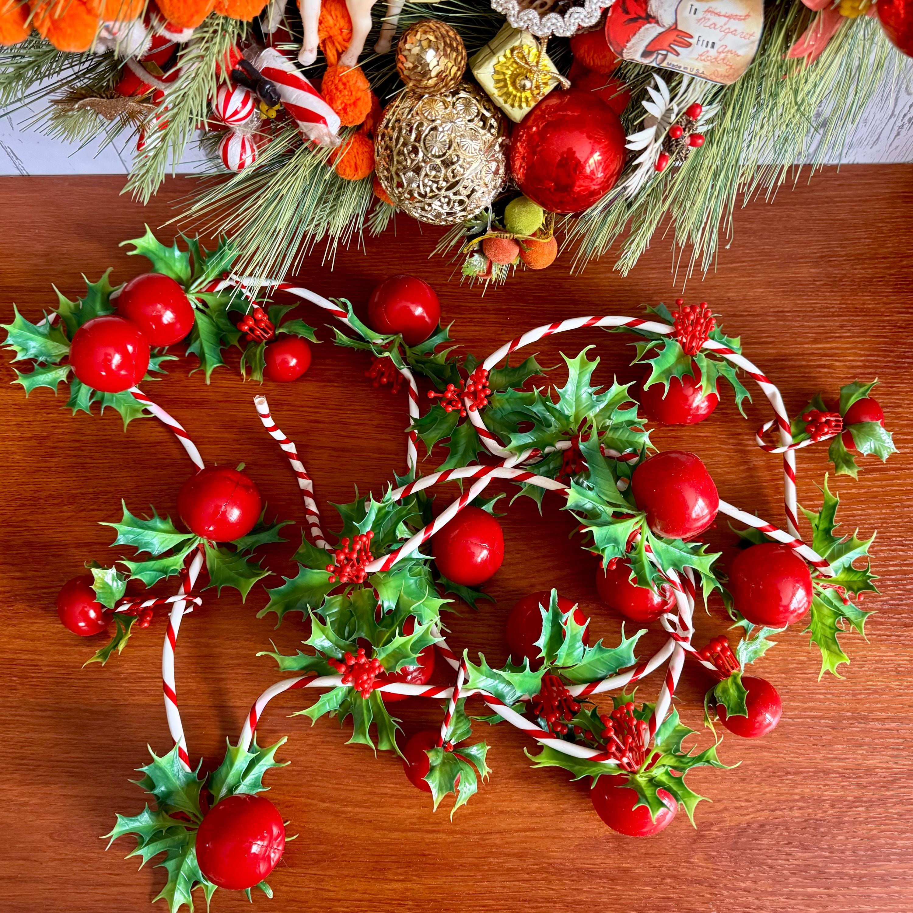 ヴィンテージ　U.S.A 1960年代　FRP クリスマスリース 幅110cm 1960s Plastic Christmas - Etsy
