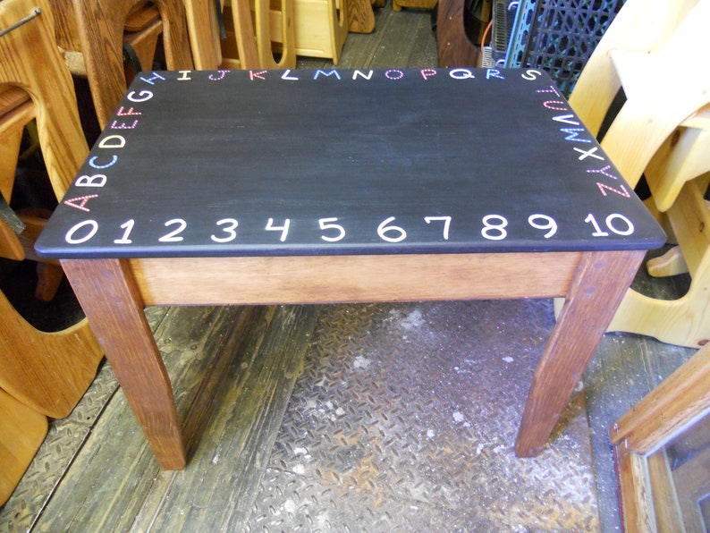 Children's Table and Chairs Set First Table and Chairs Etsy