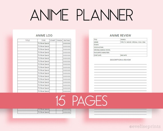 Anime Planner -  Ireland