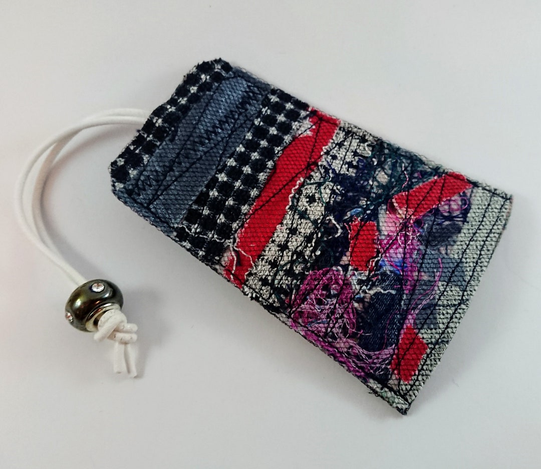 Cool Key Holder for Her. Textile Key Pouch. Small Gift - Etsy
