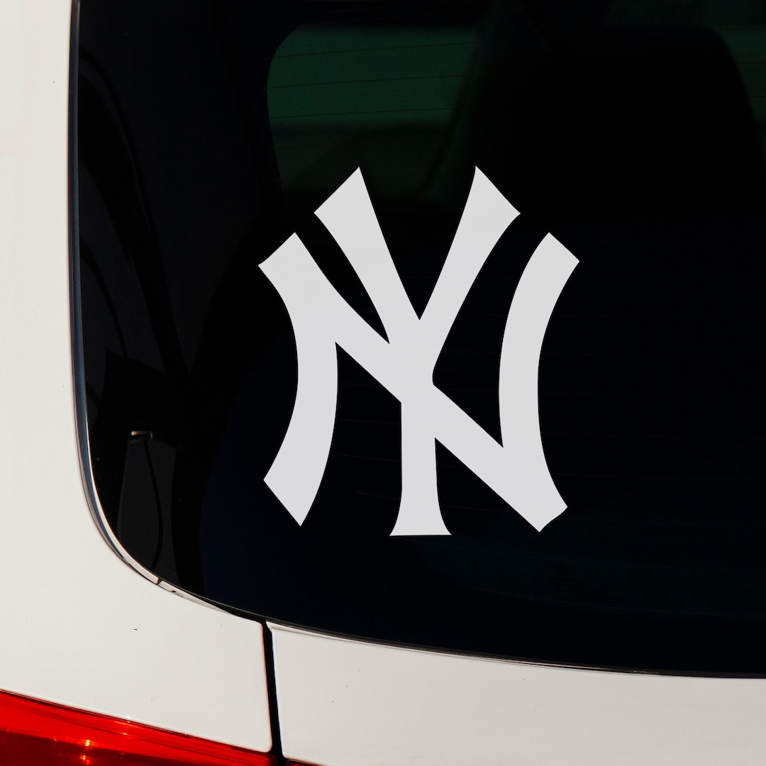 New York Yankees Vinyl Decal Sticker for Car Trucks Vehicle, 6 New York Yankees Sticker for