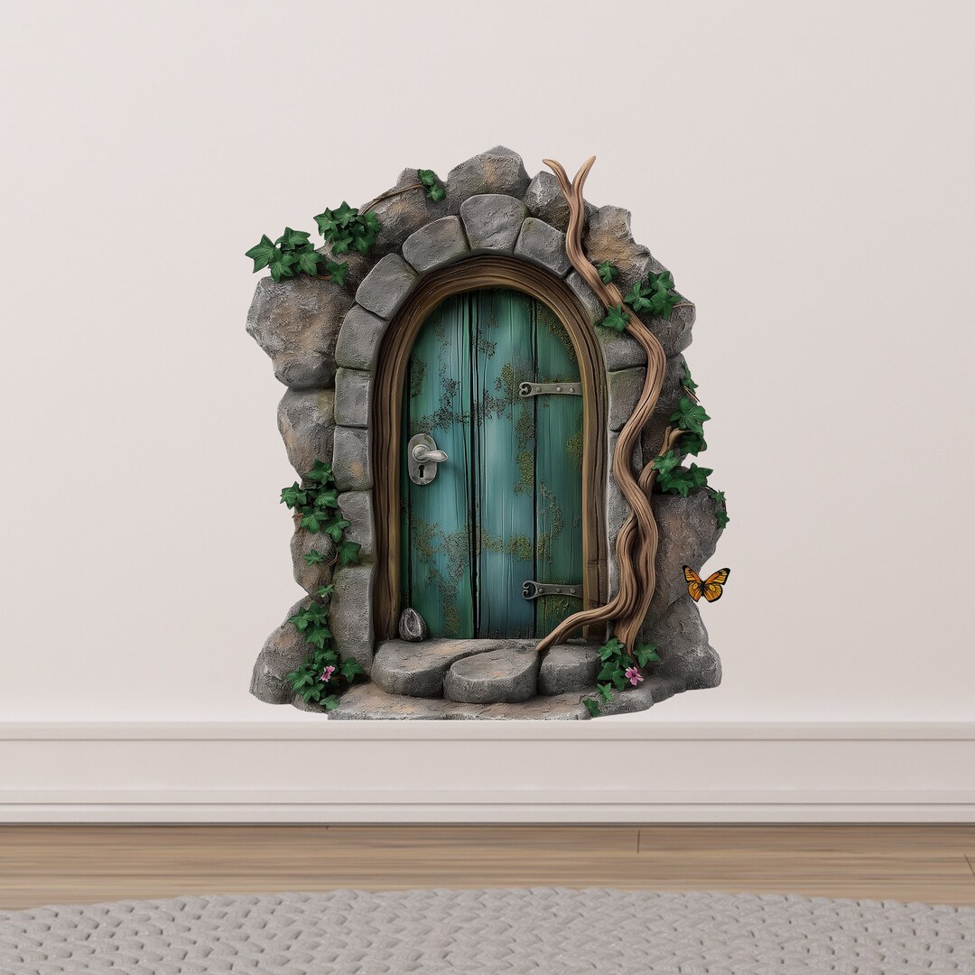 Annande Mushroom Wall Decals Fairy Wall Stickers Forest...