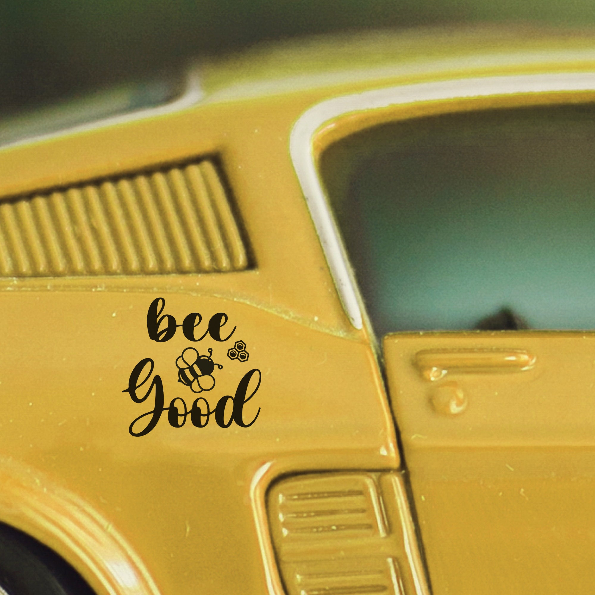 Bee Good Vinyl Decal Sticker for Car Trucks Vehicle Decal Bee Etsy