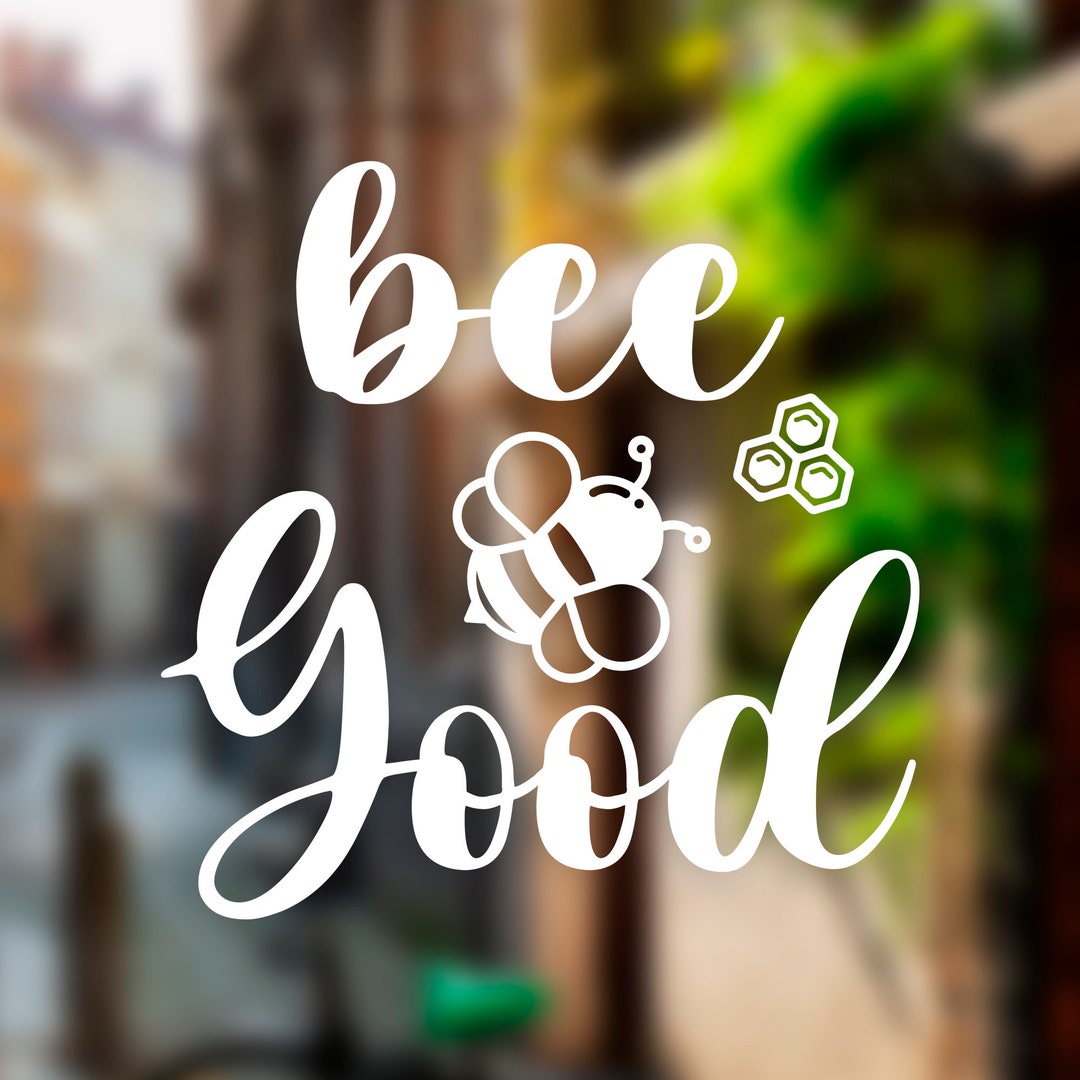 Bee Good Vinyl Decal Sticker for Car Trucks Vehicle Decal Bee Sticker