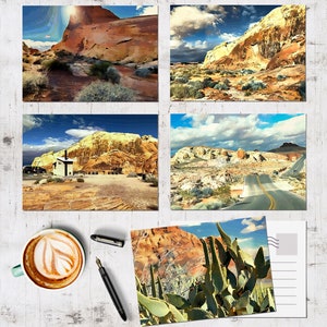Ensemble de cartes postales de paysages