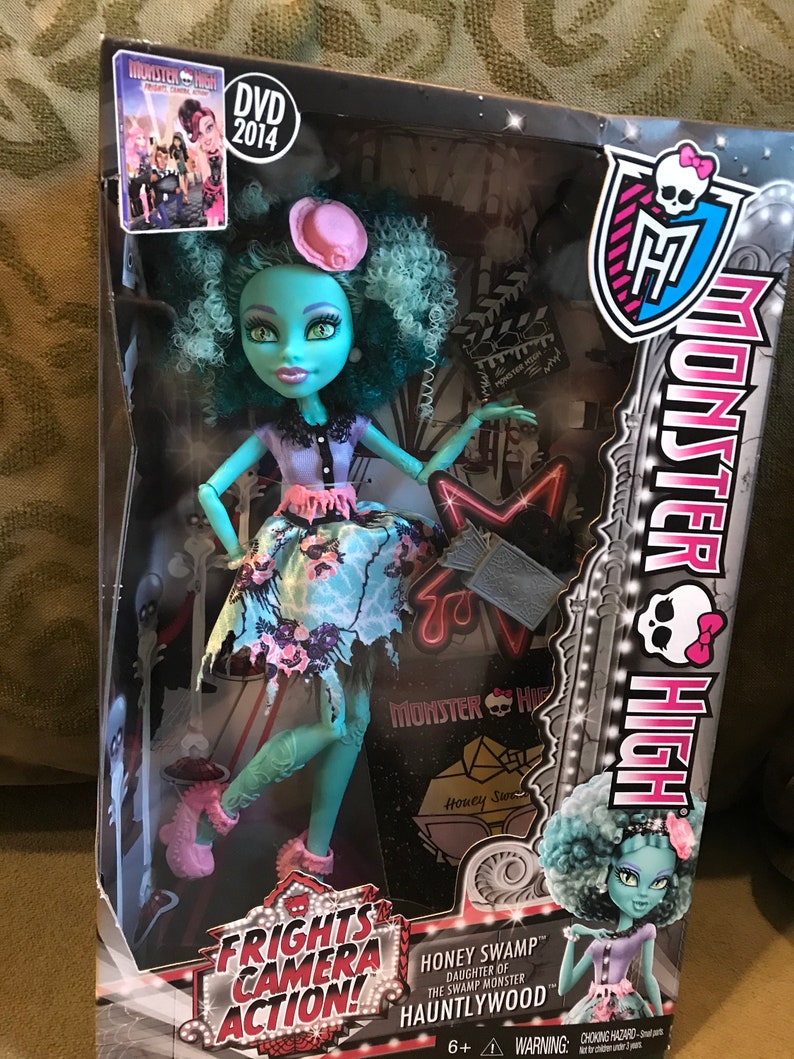 Monster High Doll Honey Swamp Doll Brand New in Box | Etsy