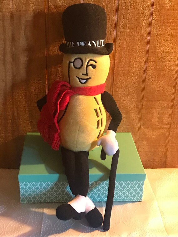 mr peanut stuffed doll