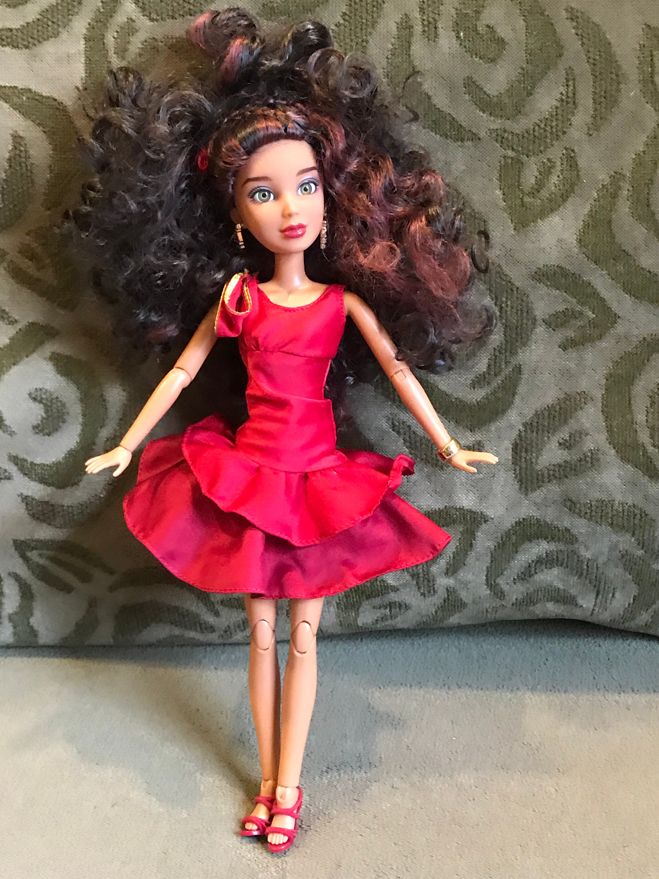 Liv Doll Ethnic Hispanic Latina Alexis Doll Red Outift | Etsy