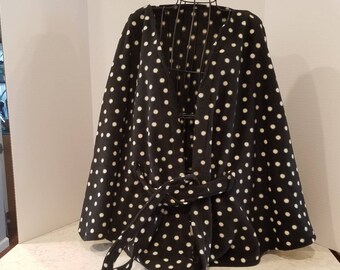 short fleece bed jacket