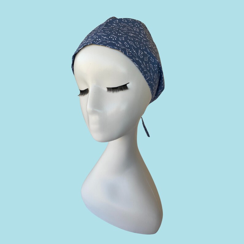 Scrub Caps 100 Cotton Elastic Fit Surgical Hats With Ties Etsy UK