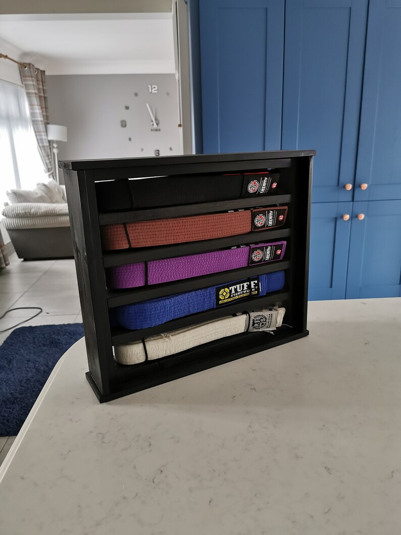 Jiu Jitsu Belt Display Etsy