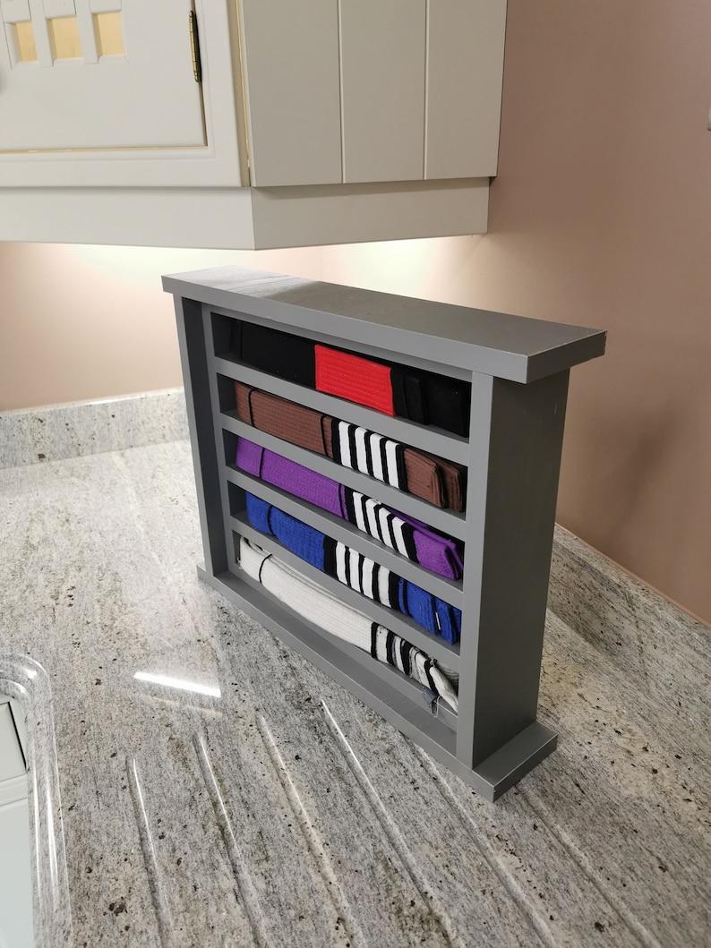 Brazilian Jiu Jitsu Belt Display Etsy