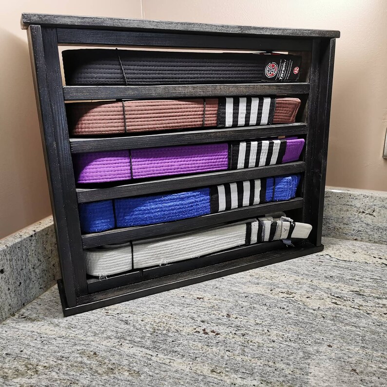 Jiu Jitsu Belt Display Etsy
