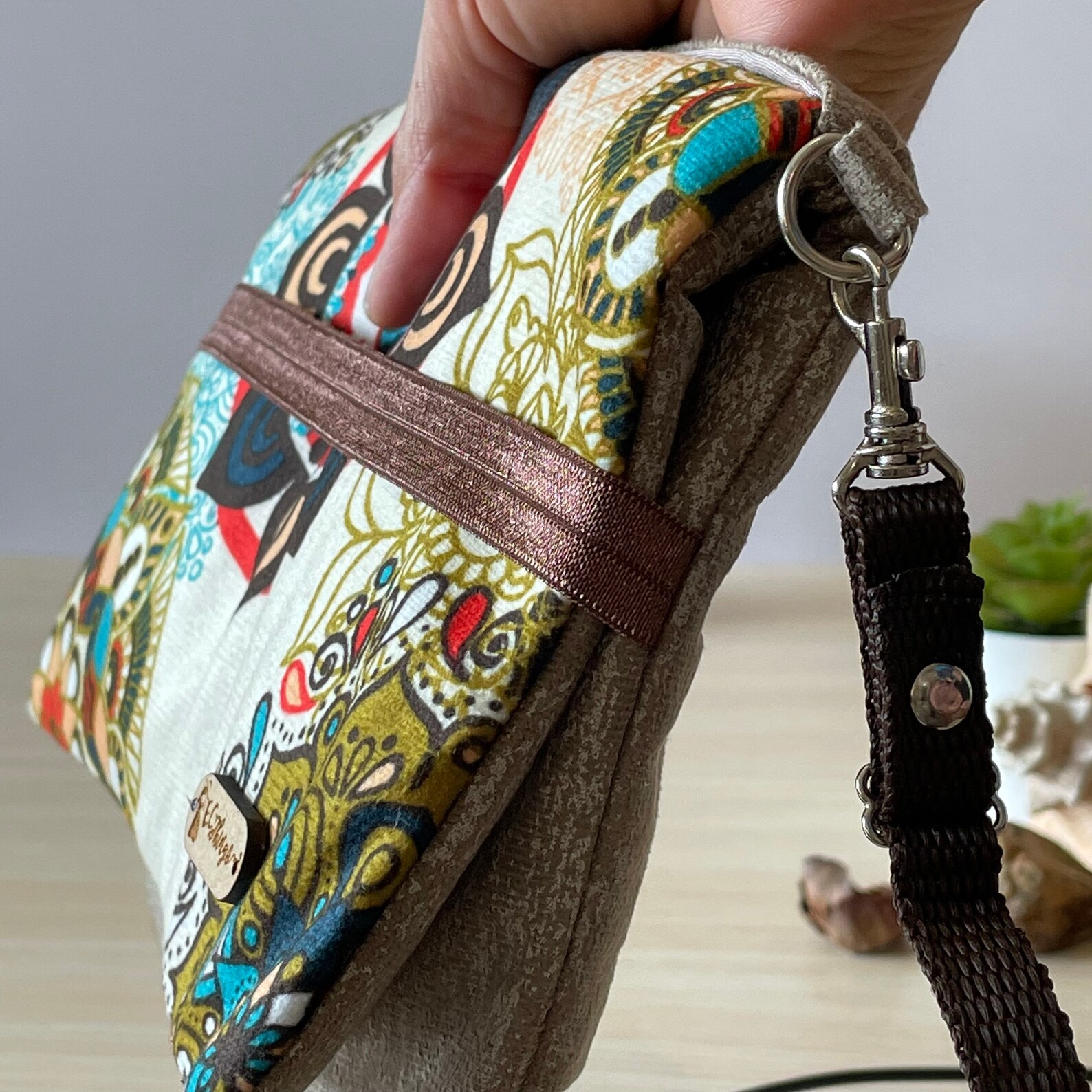 Fabric Bag Modern Clutch Purse Bridesmaid Gift Gift for Etsy