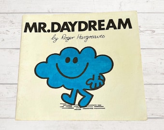 Mr. Daydream  by Roger Hargreaves. Original 1970s The Mr Men series.1972 edition.  Children’s picture story book. Great gift idea