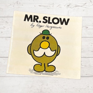 Original Mr. Fussy  Book 1976  | Vintage Mr Men Book | Roger Hargreaves 1970s Collectible | Classic Children's Story | Retro Gift Idea