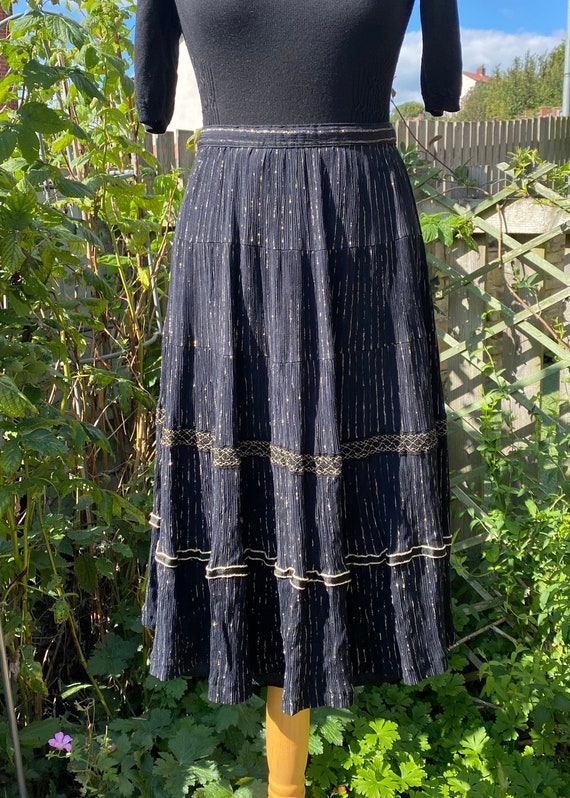 black prairie skirt