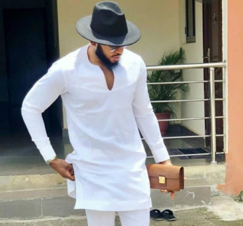 All White Dashiki Africa Men Clothing Dashiki Shirt Africa Etsy