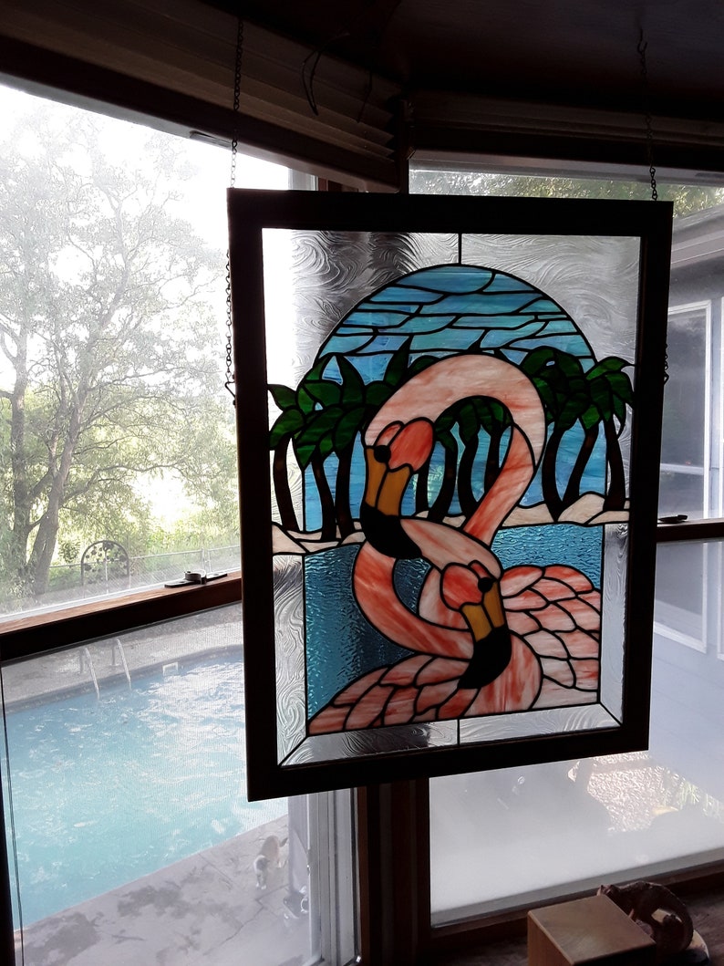 Custom Stained Glass Window Etsy
