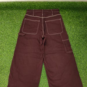 Vintage Baggy Jeans Global Work Japon Jambe large Denim Jnco Style Undercover Hysteric Glamour Ppfm Tornado Mart Kapital Streetwear Taille 28
